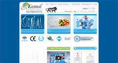 Desktop Screenshot of kinternational.co.in